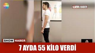 7 ayda 55 kilo verdi