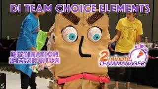 Video 260: DI Team Choice Element examples