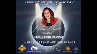 International Speakers Conference Your Leadership Your Impact Welcomes Krisztina Konya