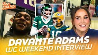 Davante Adams on NFL Future, Rodgers Still Having Fuel in the Tank, Winning, & Working on Golf Game