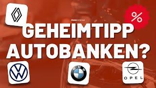 Tagesgeld & Festgeld: Hohe Zinsen bei AUTOBANKEN (VW Bank, Opel Bank, Renault Bank)