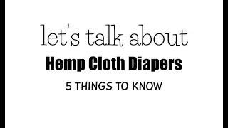 All About Hemp Inserts for Cloth Diapers   Textile Tuesdays