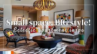 Eclectic Small Apartment Decor: Bold & Unique Interior Design Ideas You’ll Love!