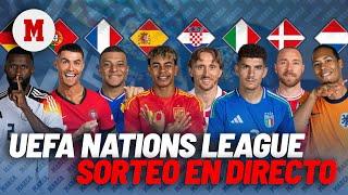 EN DIRECTO I Sorteo España, UEFA Nations League en vivo I MARCA