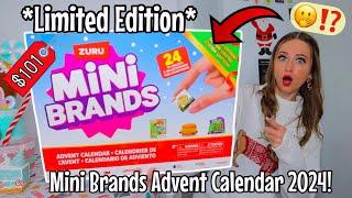 UNBOXING A GIANT *LIMITED EDITION* MINI BRANDS ADVENT CALENDAR 2024!!🫢⁉️(24 MYSTERY BOXES!!)