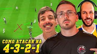 COMO ATACAR NA 4-3-2-1 COM @vovinhofut @Rafifa13 | AULA DO COACH | EAFC 24