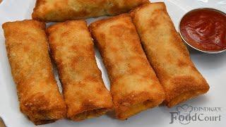 Crispy Veg Spring Roll Recipe/ Vegetable Spring Roll/ Spring Roll