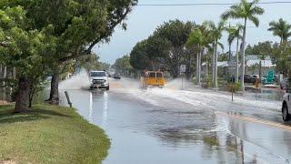 FIRST LOOK AFTER HELENE: Sanibel flooded from surge