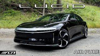 2024 Lucid Air Pure RWD First Look Drive and Review /// The BEST EV For $69k?