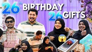 26 Gifts On My Wife’s 26th Birthday  | Twist Ke Saath| Nida Ka Epic Reaction  | Sufiyan and Nida