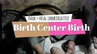 Official Unmedicated Birth Center Birth Vlog | Surprise Gender | 18 Hour Labor with Doula Assistance