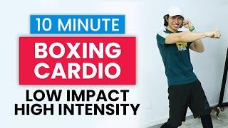 10 MIN FUN LOW IMPACT HIGH INTENSITY • Combat Cardio #1 • Keoni Tamayo