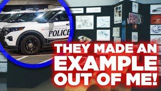 They ARRESTED me during a Cadillac presentation!