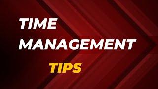 Time Management Tips | How To Manage Time To Boost Productivity