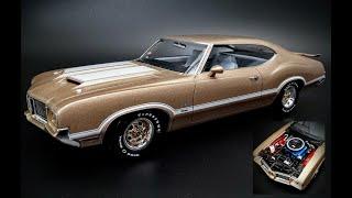 1971 Oldsmobile 442 W30 455 1/25 Scale Model Kit How To Build Assemble Paint Interior Engine Decal