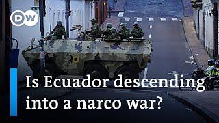 Drug cartels unleash wave of violence in Ecuador | DW News