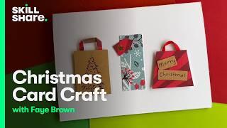 Last Minute Holiday Card? Make One With This Recycling Trick!