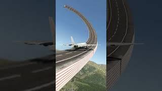 The modified 777 takes off like this. Do you dare to ride it? Simulation #aviation #takeoff #777