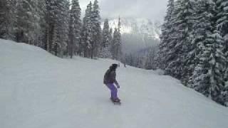 Snowboard in Jasna. [DEAF]