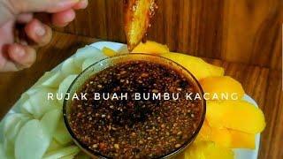 Cara membuat rujak bumbu kacang,resep rujak buah bumbu kacang