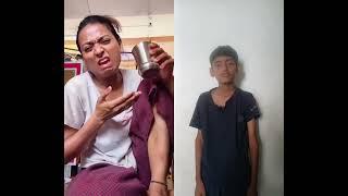 Varsha  kawale vs Aditya Chaudhary Vlogs #trending #comedy #funny #viral 
