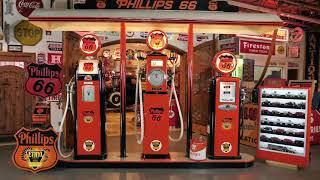 Phillips 66 Filling Station: Vintage Gasoline & Service Custom Recreation