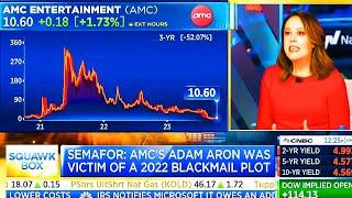 CNBC Today On AMC CEO Adam Aron Blackmail, AMC & AMC Stock || AMC Update