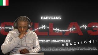 UK  REACTION TO  ITALIAN | Baby Gang - Cella 3 (Official Video)[Prod. Higashi]