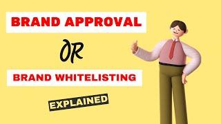 How to approve your brand on Amazon | no Brand registry | Brand whitelisting