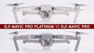 DJI Mavic Pro Platinum vs. DJI Mavic Pro | Differences and which drone to buy