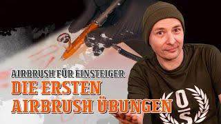 Malübungen mit der Airbrush | Airbrush für Einsteiger | Folge 16