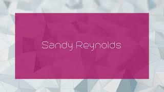 Sandy Reynolds - appearance