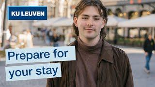 Prepare for your stay at KU Leuven ~ Belgium | International students | University preparation