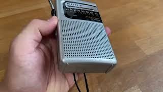 Sony ICF S10MK2 Pocket AM FM Radio, GREAT Radio, Very Strong Signal
