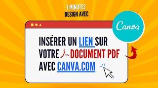 Canva Tutoriel : Comment créer un pdf sur Canva avec liens cliquables, hyperliens sur pdf