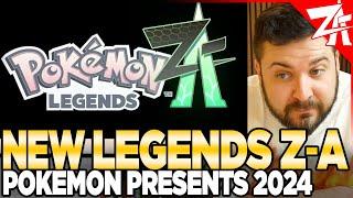 New Pokemon LEGENDS Z-A at Pokemon Day 2024