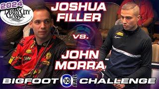 JOSHUA FILLER vs JOHN MORRA - 2024 Derby City Classic Bigfoot 10-Ball Challenge