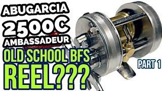  A 45 YEAR OLD BFS REEL that BOMBS??? ABU GARCIA 2500C First Look: Part 1