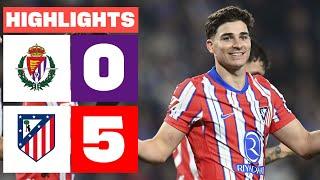 REAL VALLADOLID CF 0 - 5 ATLÉTICO DE MADRID I HIGHLIGHTS LALIGA EA SPORTS