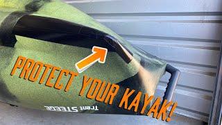 CHEAP DIY Keel Gaurd for 2020 Hobie Pro Angler 12 360 (or any kayak)