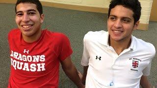 1-Mahmoud abdel Maksoud (St. George's School) [EGY] v. Clark Doyle (Belmont Hill School) [USA]