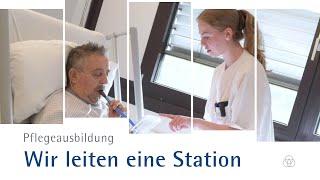 Pflegeausbildung: Auszubildende leiten eine Station (1/2)