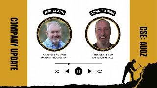 Interview with Jeff Clark of Paydirt Prospector - Discussing the 2024 exploration program