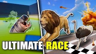 I Put 100+ Animals In An ULTIMATE RACE in Planet Zoo