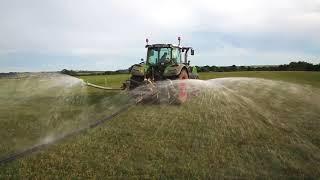 Irrigating grassland in east Cork