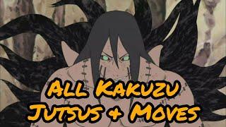 All Kakuzu Jutsus & Moves