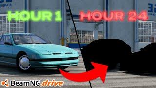 Is 24 HOURS Enough to Build a Race Car in BeamNG.drive's Career Mode?