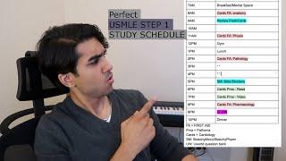 Create the PERFECT USMLE STEP 1 STUDY SCHEDULE