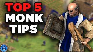 Top 5 Tips For Monks | AoE2