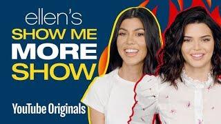 Kourtney Kardashian und Kendall Jenner beantworten Ellens brennende Fragen.